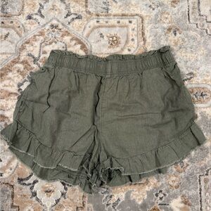 Aerie Shorts with Ruffle Hem